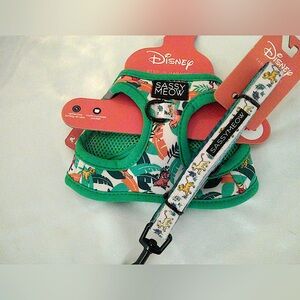 Disney Sassy Meow Step-in Harness and Leash Set (XS)